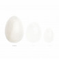 Kulka gejszy - La Gemmes Yoni Egg Clear Quartz L
