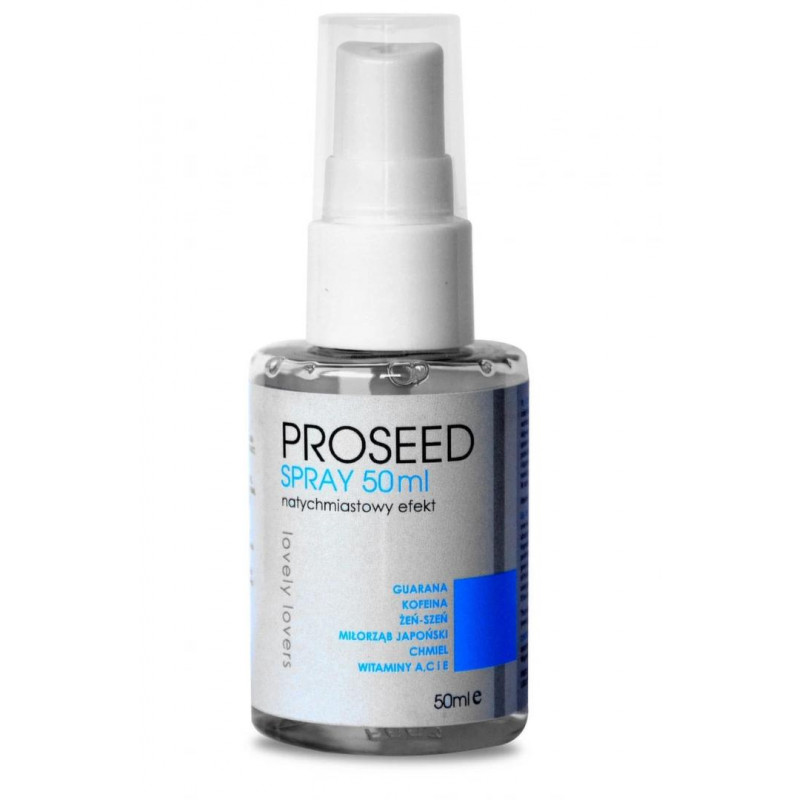 Lovely Lovers Proseed Spray 50 ml - Spray z naturalnymi ekstraktami dla mężczyzn