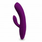 Wibrator - Laid V.1 Silicone Rabbit Vibrator Purple