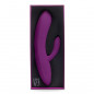 Wibrator - Laid V.1 Silicone Rabbit Vibrator Purple