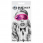 Maska na oczy - S&M Satin Blindfold Hot Pink