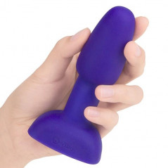 Zdalnie sterowany plug analny - B-Vibe Rimming Petite Purple