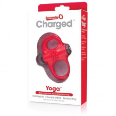 Pierścień wibrujący - The Screaming O Charged Yoga Red