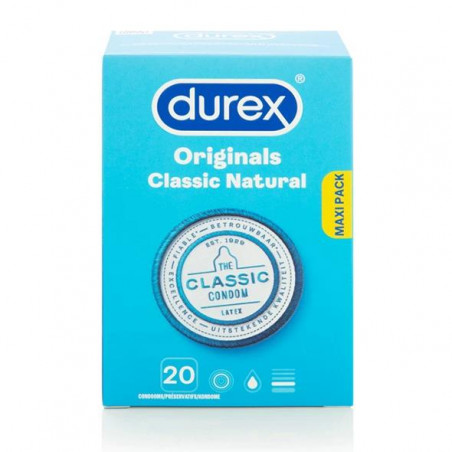 Prezerwatywy - Durex Originals Classic Natural 20 szt