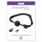 Knebel - Sportsheets Sincerely Locking Lace Silicone Ball Gag