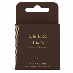 Prezerwatywy - Lelo HEX Respect XL 3 szt