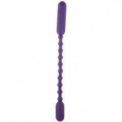 Koraliki analne wibrujące - PowerBullet Booty Beads Purple