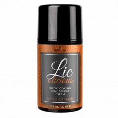 Żel do seksu oralnego - Sensuva Lic-o-licious Salted Caramel 50 ml