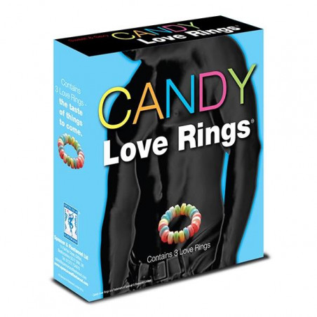 Cukierkowe pierścienie na penisa - Candy Love Rings