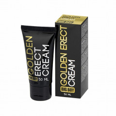 Krem powiększający i na erekcję - Big Boy Golden Erect Cream 50 ml