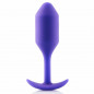 Plug analny - B-Vibe Snug Plug 2 Purple