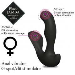 Masażer prostaty i punktu G - FeelzToys Black Jamba