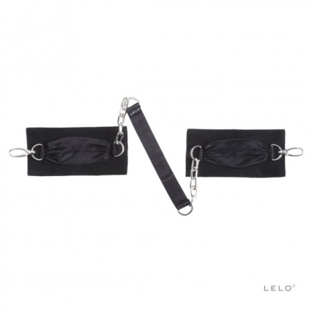 Kajdanki - Lelo Sutra Chainlink Cuffs Black