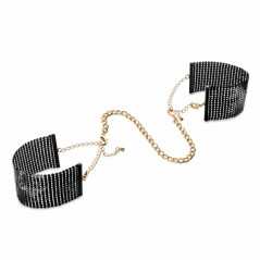 Kajdanki - Bijoux Indiscrets Desir Metallique Cuffs Black
