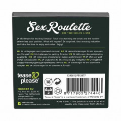 Gra erotyczna - Sex Roulette Foreplay
