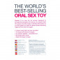 Wibrator symulujący seks oralny - Sqweel 2 Oral Sex Toy Black