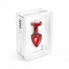 Plug analny - Diogol Anni R Clover Red 25 mm