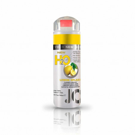 Lubrykant smakowy wodny - System JO H2O Lubricant Lemon 120 ml, Cytryna