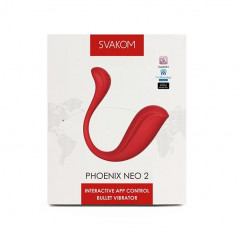 Svakom - Phoenix Neo 2 Interaktywny Wibrator Kulkowy Z Serii Connexion
