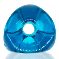 Oxballs - Tri-Sport XL Pierścień Na Penisa Z 3 Otworami Niebieski