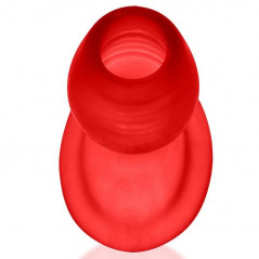 Oxballs - Glowhole-2 Plug Z Wkładką Czerwoną Led Morph Duża