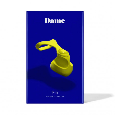 Dame - Fin Wibrator Na Palec Żółty