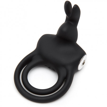 Pierścień wibrujący - Happy Rabbit Stimulating USB Rechargeable Rabbit Love Ring