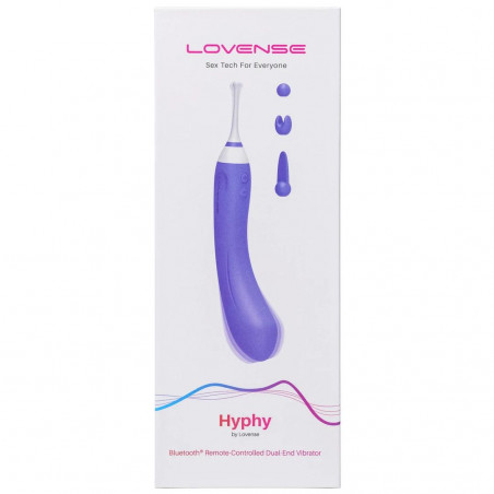Lovense - Dwustronny Wibrator Dla Kobiet Hyphy Fioletowy