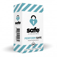 Prezerwatywy opóźniające - Safe Perform Safe 10 szt