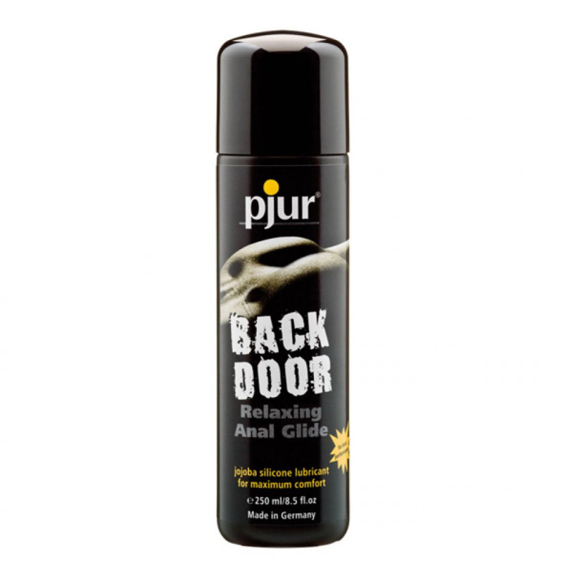 Silikonowy lubrykant analny z olejkiem jojoba - Pjur Back Door Relaxing Silicone Anal Glide 250 ml