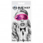 Maska na oczy - S&M Satin Blindfold Hot Pink