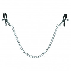 Zaciski na sutki - S&M Chained Nipple Clamps