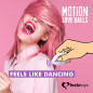 Zdalnie sterowane jajeczko wibrujące - FeelzToys Motion Love Balls Twisty