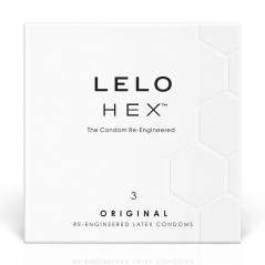 Prezerwatywy - Lelo HEX Original 3 szt