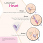 Szablon do golenia w serce - Ladyshape Bikini Shaping Tool Heart