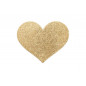 Naklejki na sutki - Bijoux Indiscrets Flash Heart Gold