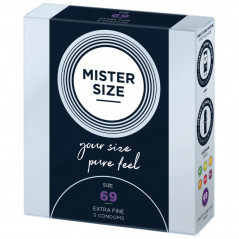 Prezerwatywy - Mister Size 69 mm (3 szt)