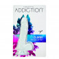 Dildo - Addiction Crystal Addiction Clear Dong 18 cm