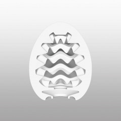 Zestaw sześciu masturbatorów - Tenga Egg Wavy