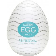 Zestaw sześciu masturbatorów - Tenga Egg Wavy