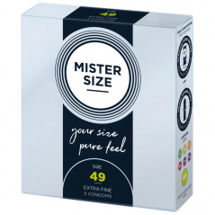 Prezerwatywy - Mister Size 49 mm (3 szt)