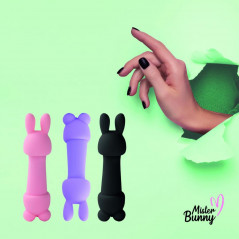 Wibrator - FeelzToys Mister Bunny with 2 Caps Pink