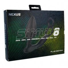 Plug analny z pierścieniem - Nexus Simul8 Plug Edition
