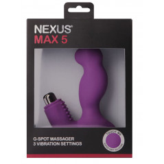 Plug analny wibrujący - Nexus Max 5 Purple