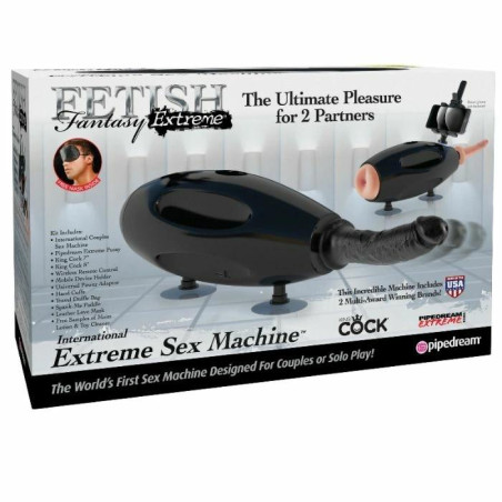 Pipedream Fetish Fantasy Extreme Przenośna maszyna intymna z adapterem