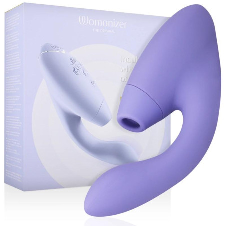 Womanizer Duo 2 Liliowy - System podwojnej stymulacji, silikon medyczny