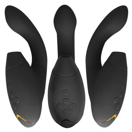 Womanizer Duo 2 Czarny - System podwojnej stymulacji, wodoodporny