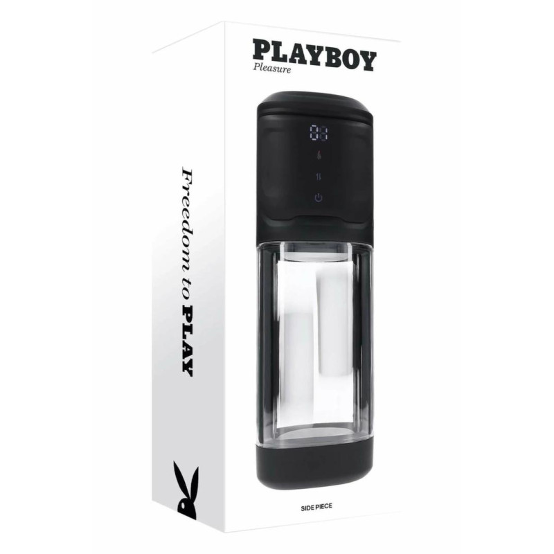 PLAYBOY SIDE PIECE - maszyna intymna z funkcją podgrzewania i wibracjami