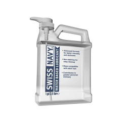 Swiss Navy Water-Based Lubrykant 3785 ml - Bezpieczna formuła XXL