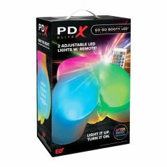 PIPEDREAM Go-Go Booty LED Mega - samosmarująca maszyna intymna RGB 2,1 kg